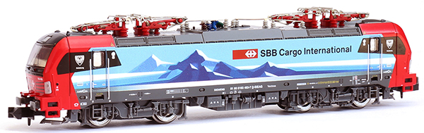 Kato HobbyTrain Lemke H2984 - Swiss Electric Locomotive BR193 Vectron of the SBB Cargo Duisburg